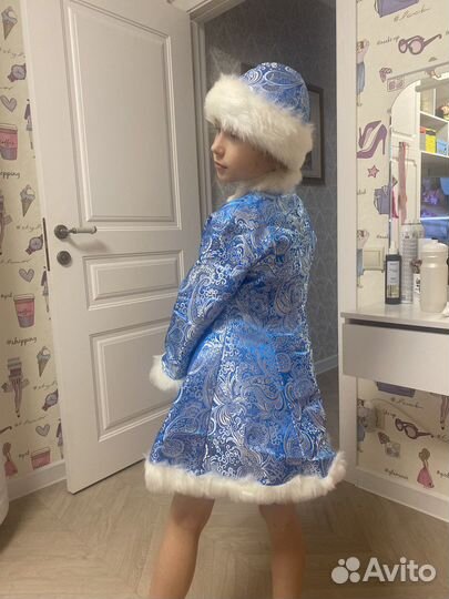 Костюм карнавальный Снегурочка