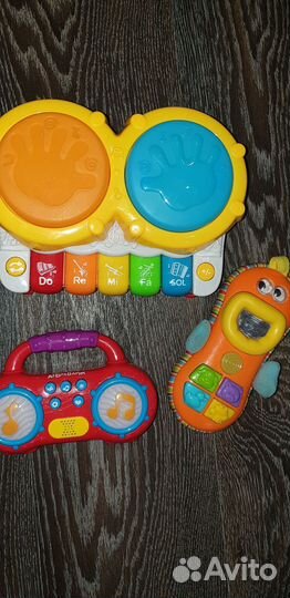 Развивающие игрушки музыкальные пакетом