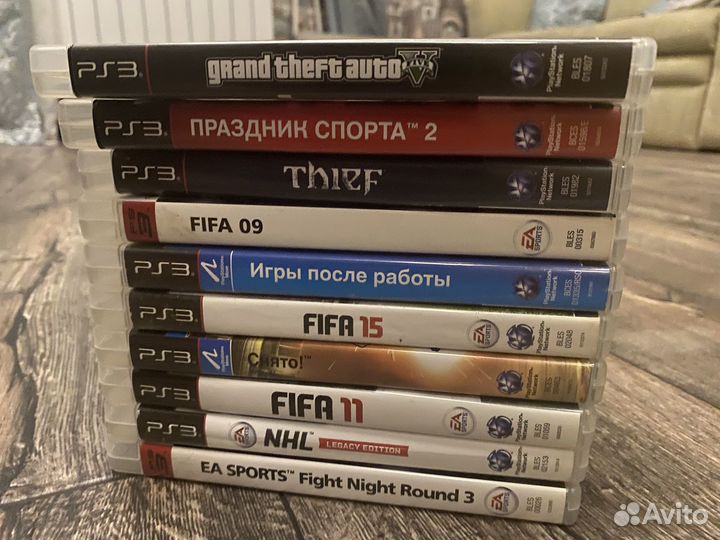 Диски на ps3