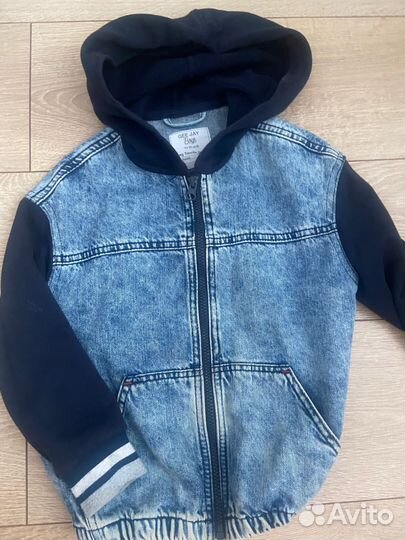 Джинсовая куртка для мальчика пакетом
