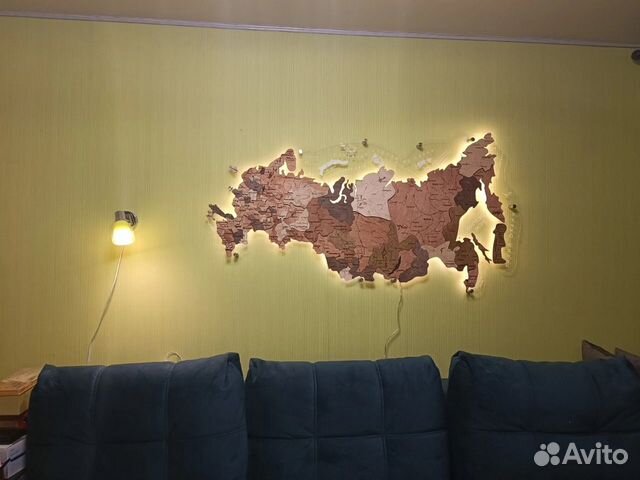 Карта мира на стену