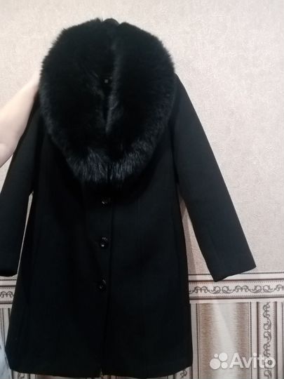 Пальто зимнее драповое