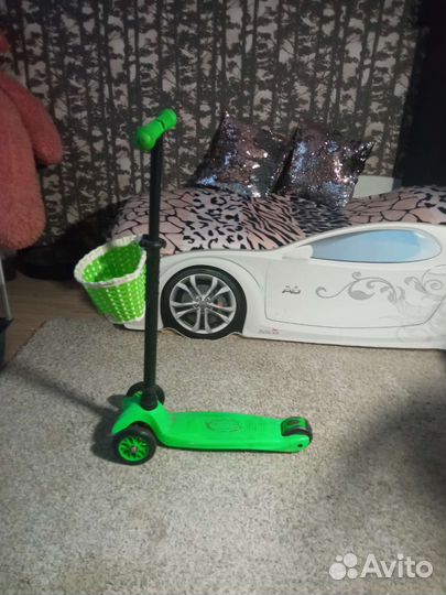 Самокат детский трехколесный