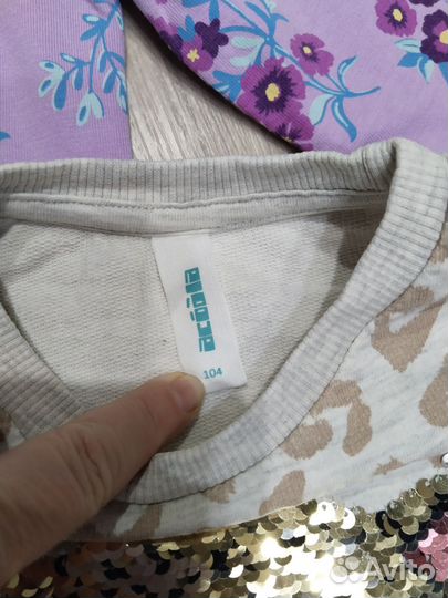 Вещи на девочку пакетом 104-110