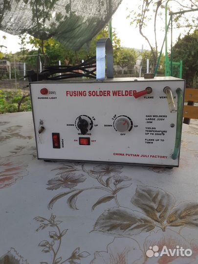 Аппарат бензиновой пайки автомат. JX-5-8 и горелка