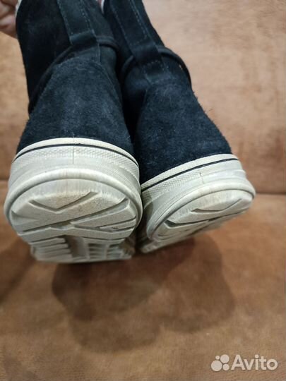 Ботинки сапоги демисезонные Ecco