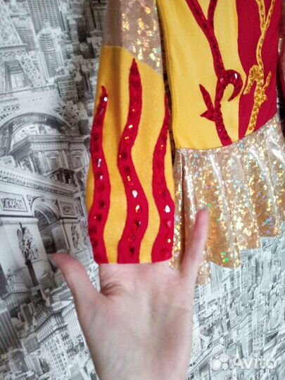 Платье для выступления на 104-110см