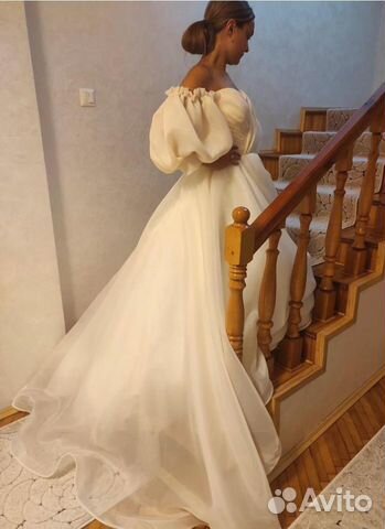 Свадебное платье минимализм