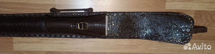 Кожаный чехол для шампуров