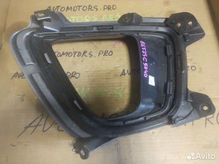 Рамка фары птф левая Kia Sorento 3 14-17