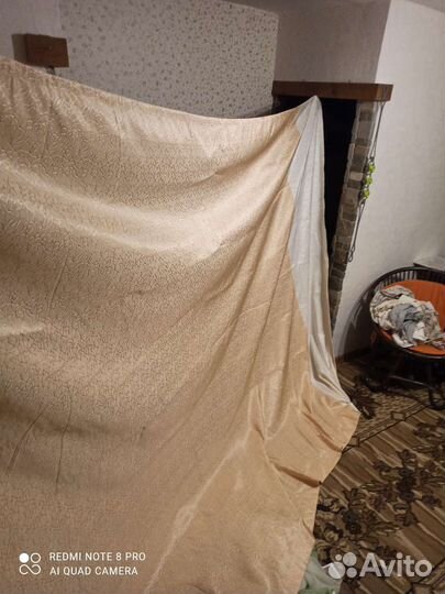 Шторы, органза