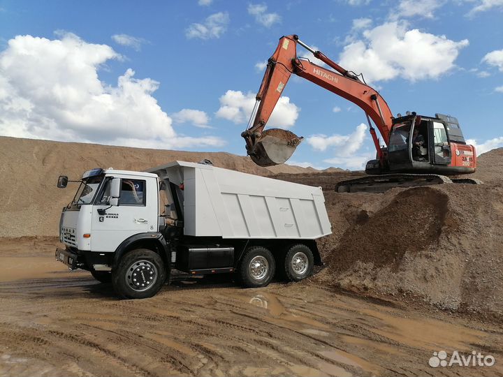 Услуги камаз самосвал