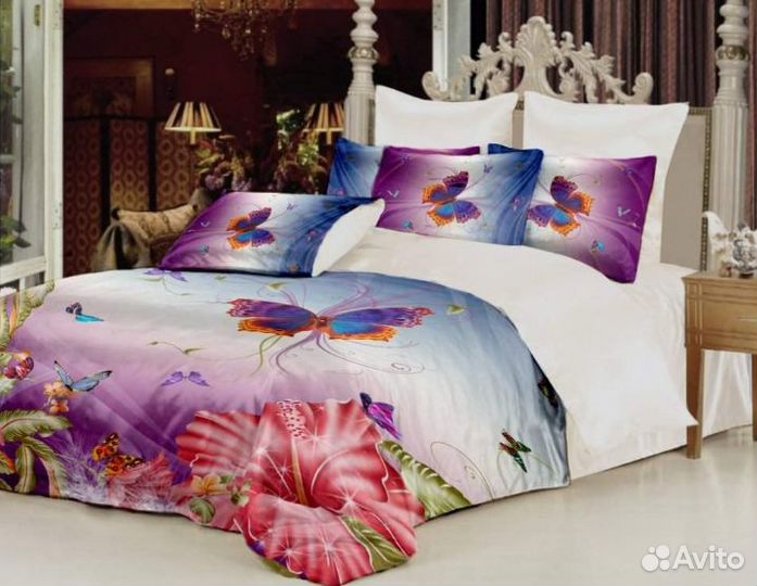 Постельное белье 2сп с фотопечатью