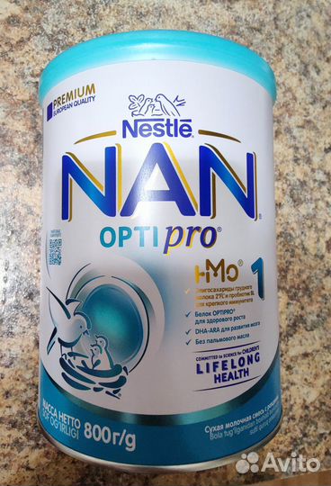 Детская смесь Nestle Nan optipro 1