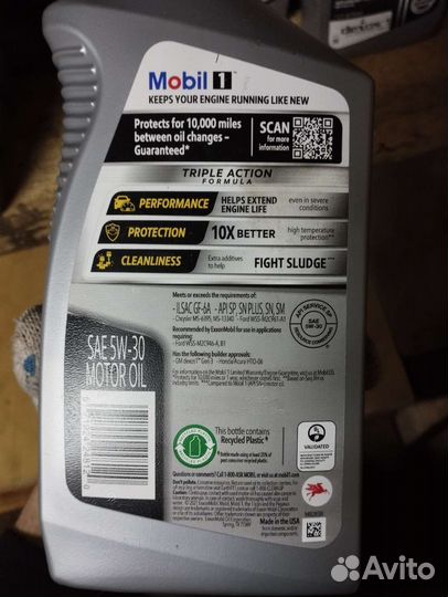 Масло моторное 5w30 Mobil 1 USA