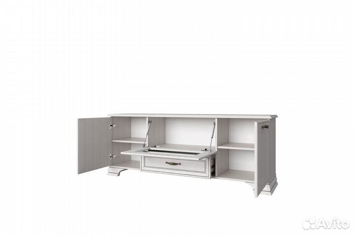 Тумба RTV 1V2D1S, tiffany, цвет вудлайн кремовый