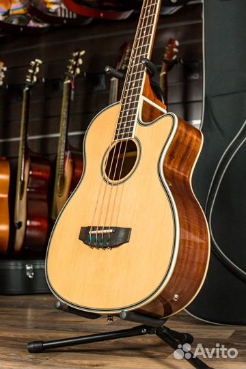 Акустическая бас гитара Caraya + Аксессуары