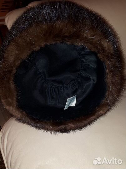 Шапка норковая