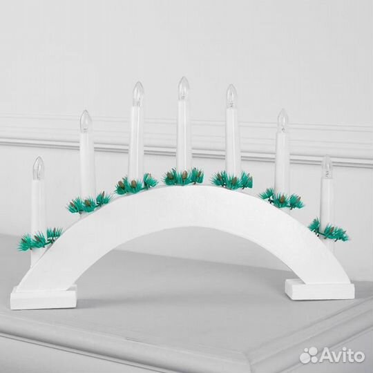 Светодиодная фигура 'Рождественская горка' 34 x 26