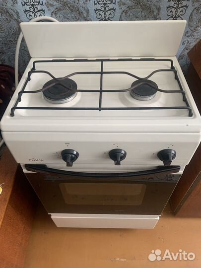 Плита газовая 2-х комфорочная