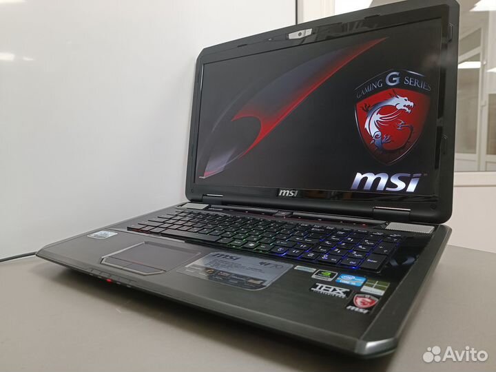 Мощный игровой MSI GT70 i7/8g/GTX670MX/SSD