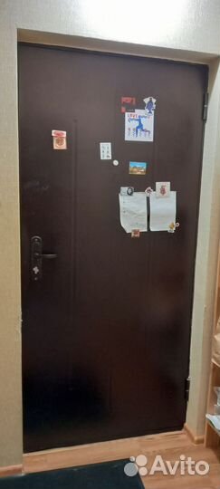 Дверь входная металлическая от застройщика