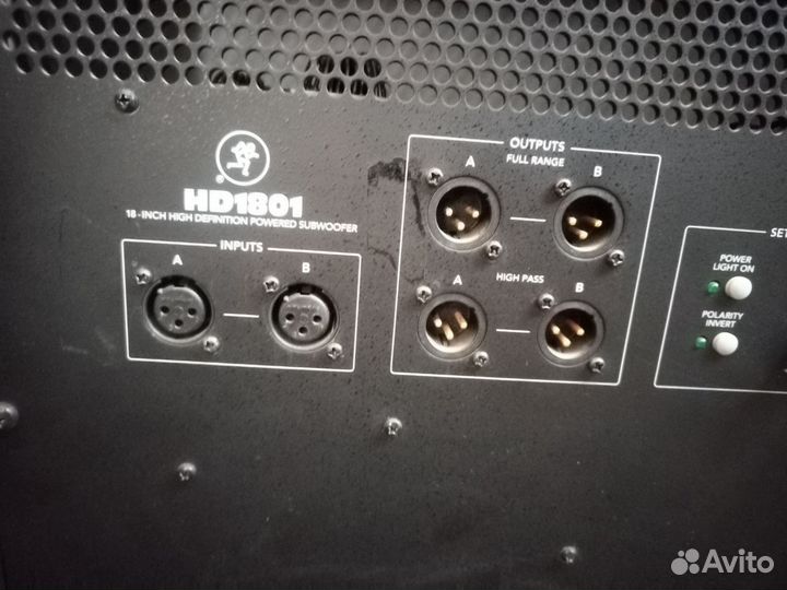 Mackie HD1801 subwoofer