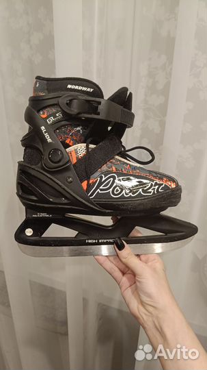 Коньки детские раздвижные