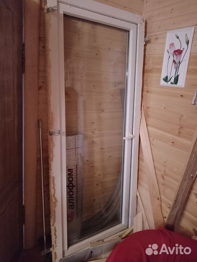 Дверь металлопластиковая балконная