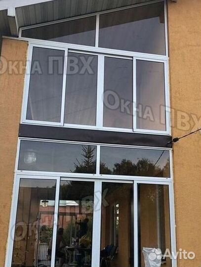 Остекление окон пвх