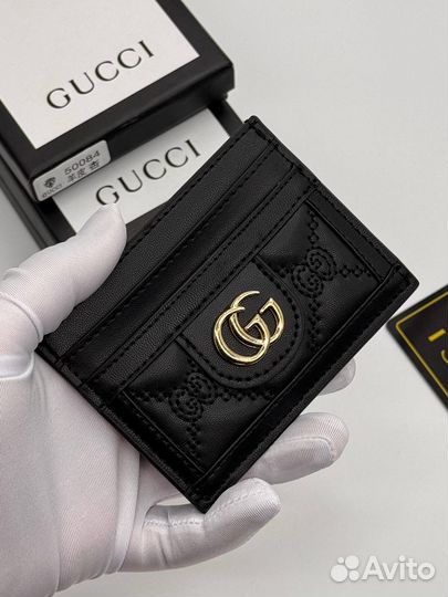 Картхолдер Gucci натуральная кожа