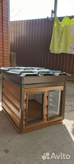 Будка для собаки утепленная