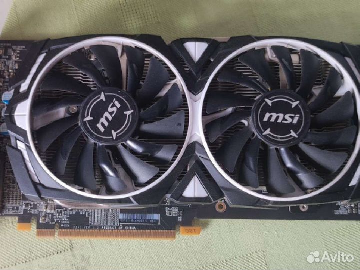 Видеокарта rx 580 4gb