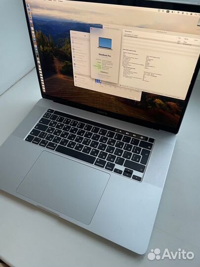 Macbook pro 2019 16 I7/512GB/16GB