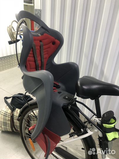 Детское велокресло на багажник