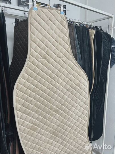 Накидки на сиденья из велюра