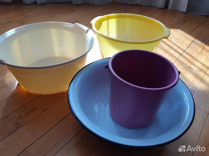 Таз и ведро