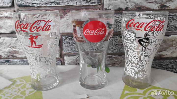 Бокалы Coca cola