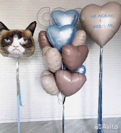 Фольгированные фигуры на праздник