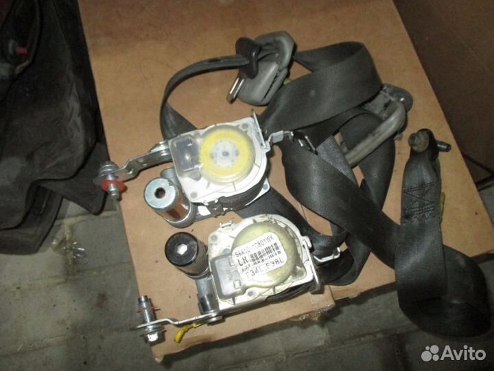 Ремни безопасности на хундай гетц пара