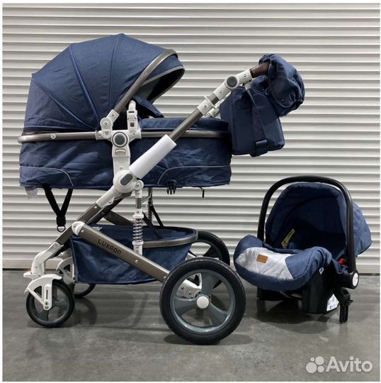 Коляска 2 в 1 или 3 в 1 Luxmom 518 новая