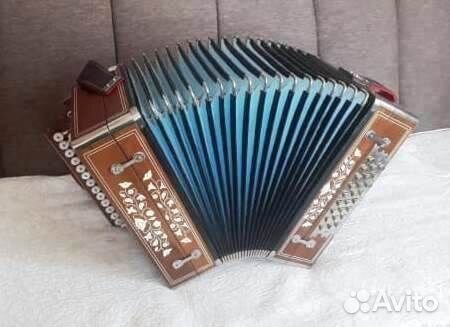 Гармонь Нижегородская цельнопланочная. До-мажор