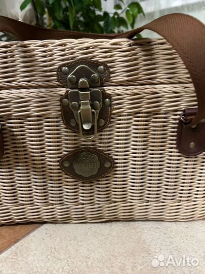 Корзина набор для пикника сундук