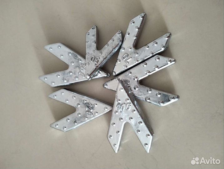 Груза для рыбалки Ласточкин хвост(набор)