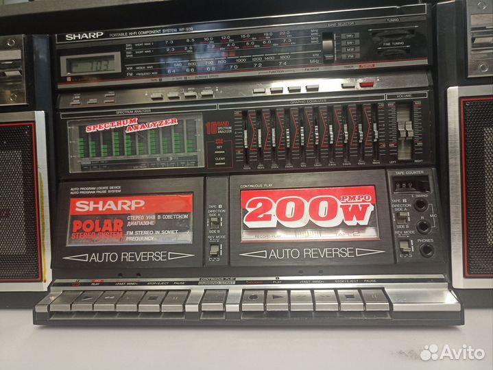 Магнитола Sharp WF-939 ZP (BK)