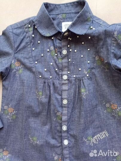 Рубашка для девочки110