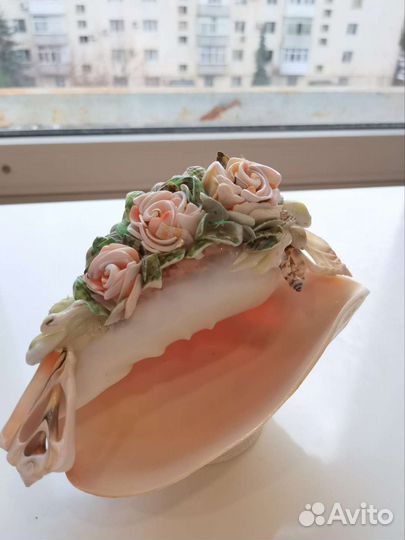Шкатулка ракушка