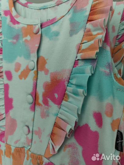 Летний комбинезон на девочку Miniworld