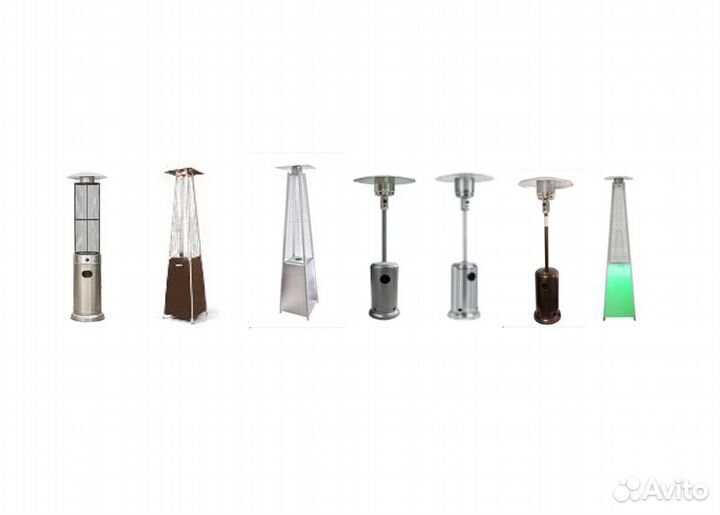 Уличный газовый инфракрасный обогреватель