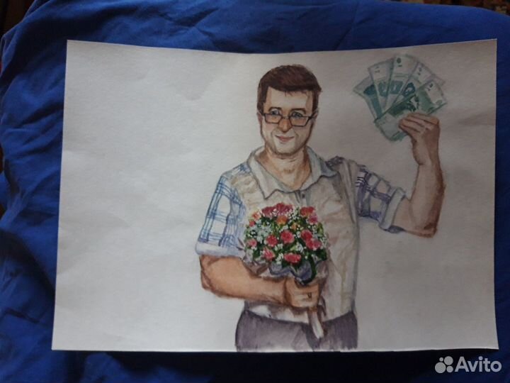 Рисую на заказ. Портреты по фото. Плакаты